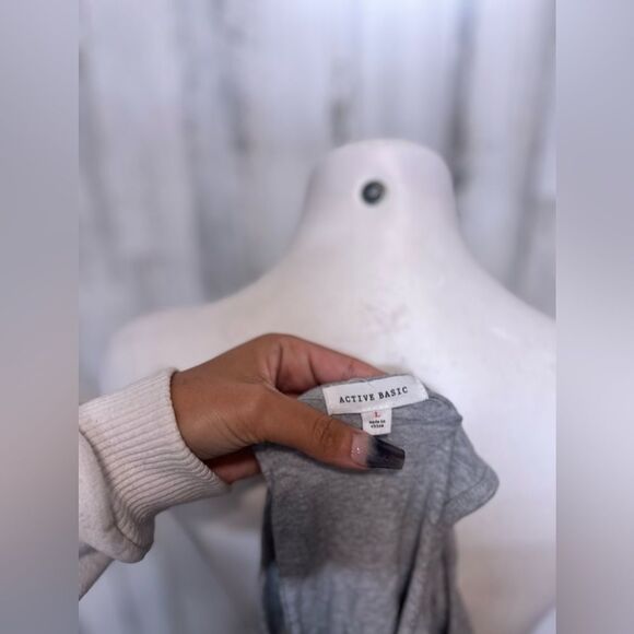 Active basic Gray bodysuit - Picture 3 of 5